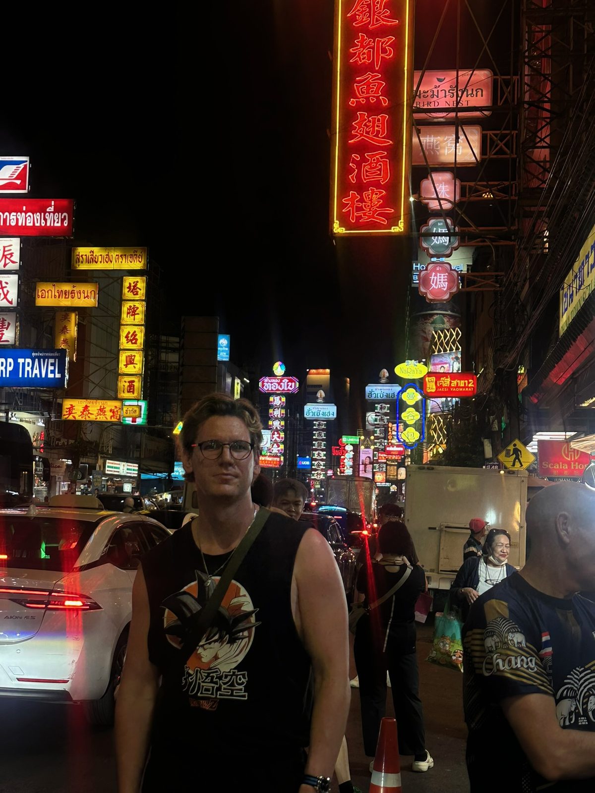 Ryker at Jim Thompson House