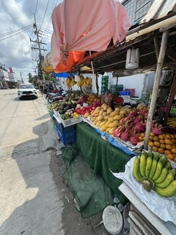 Street fruit stand