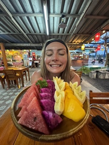 Tropical fruit platter