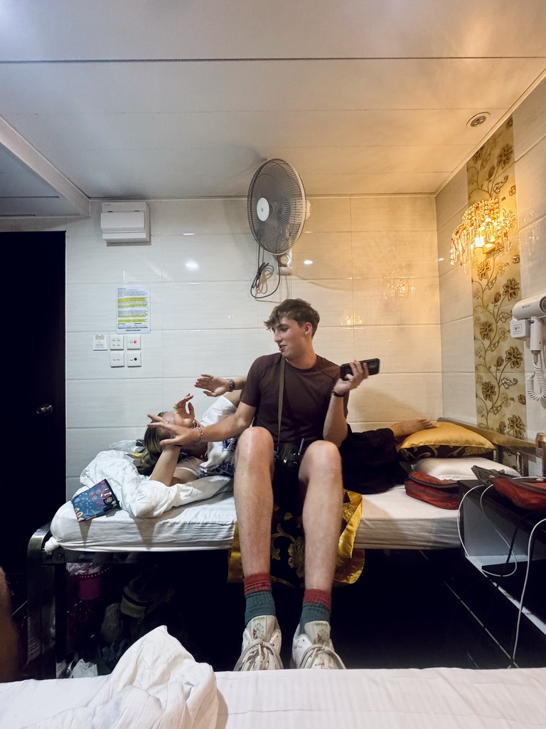 The shoebox hotel room