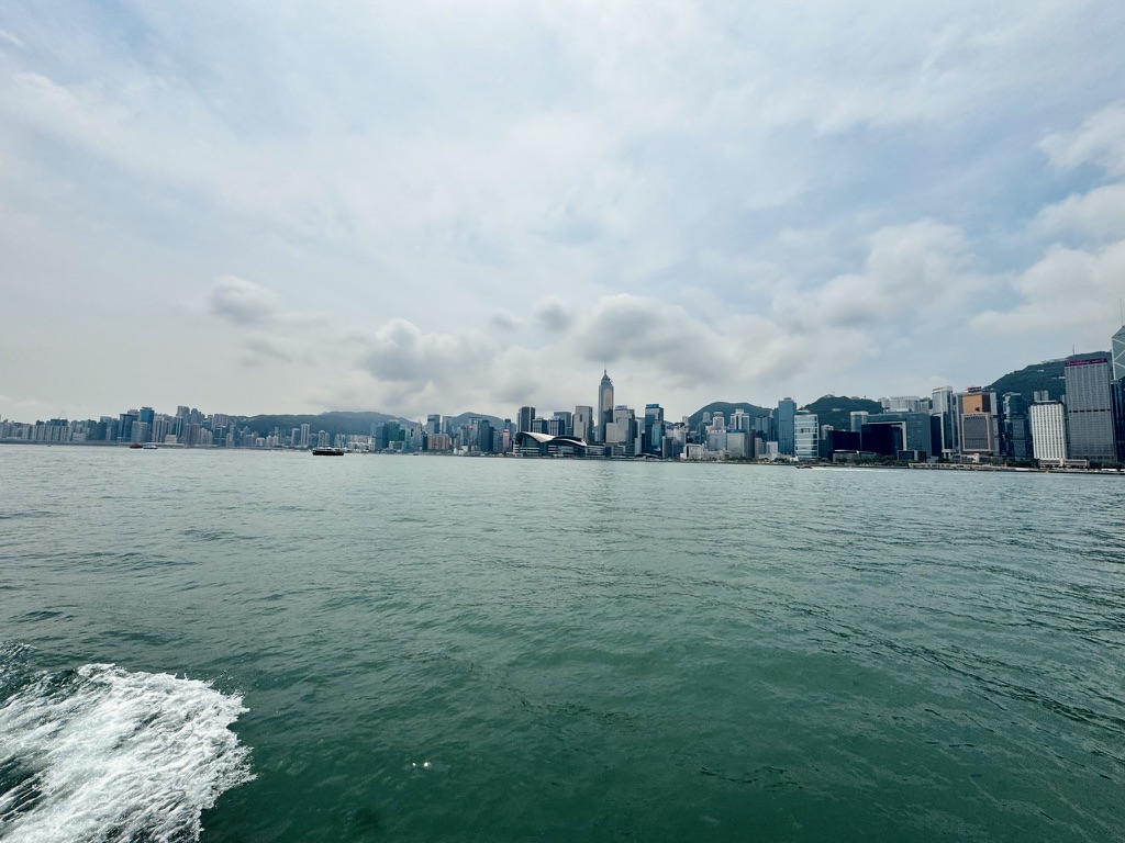 Victoria Harbour from the water