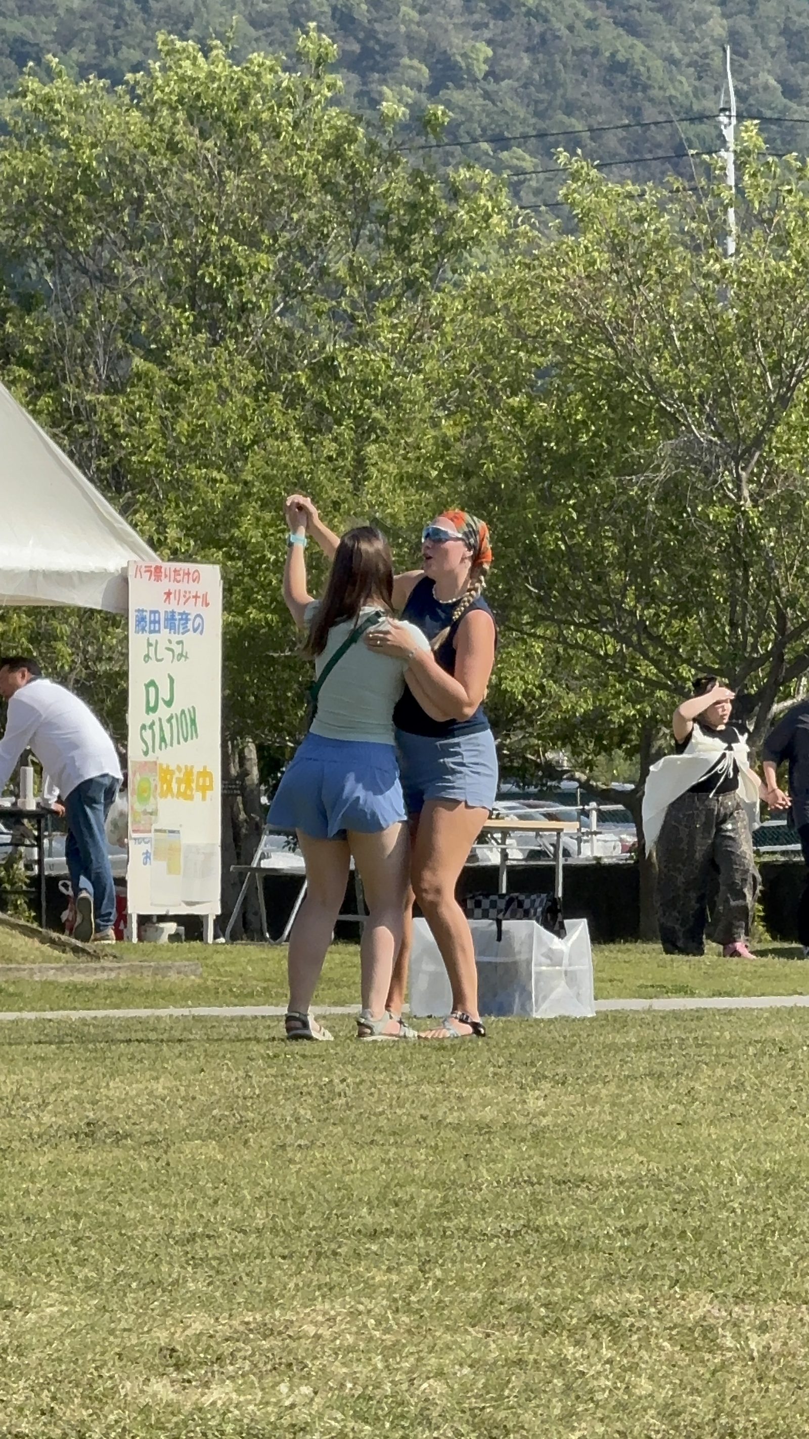 Festival dancing