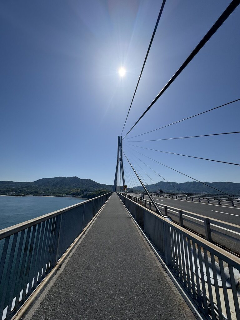Tatara Bridge cycling path