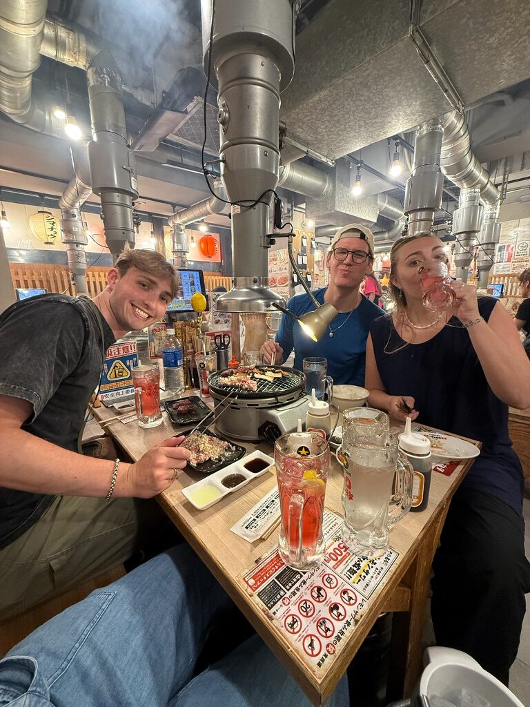 Yakiniku dinner, Tokyo