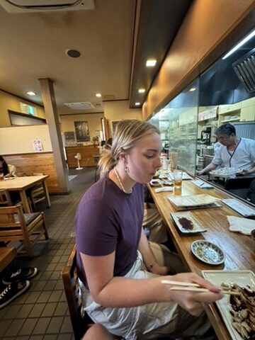 Yakitori counter