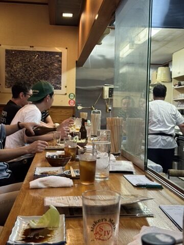 Yakitori restaurant atmosphere
