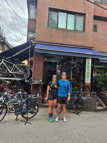 Seoul bike shop