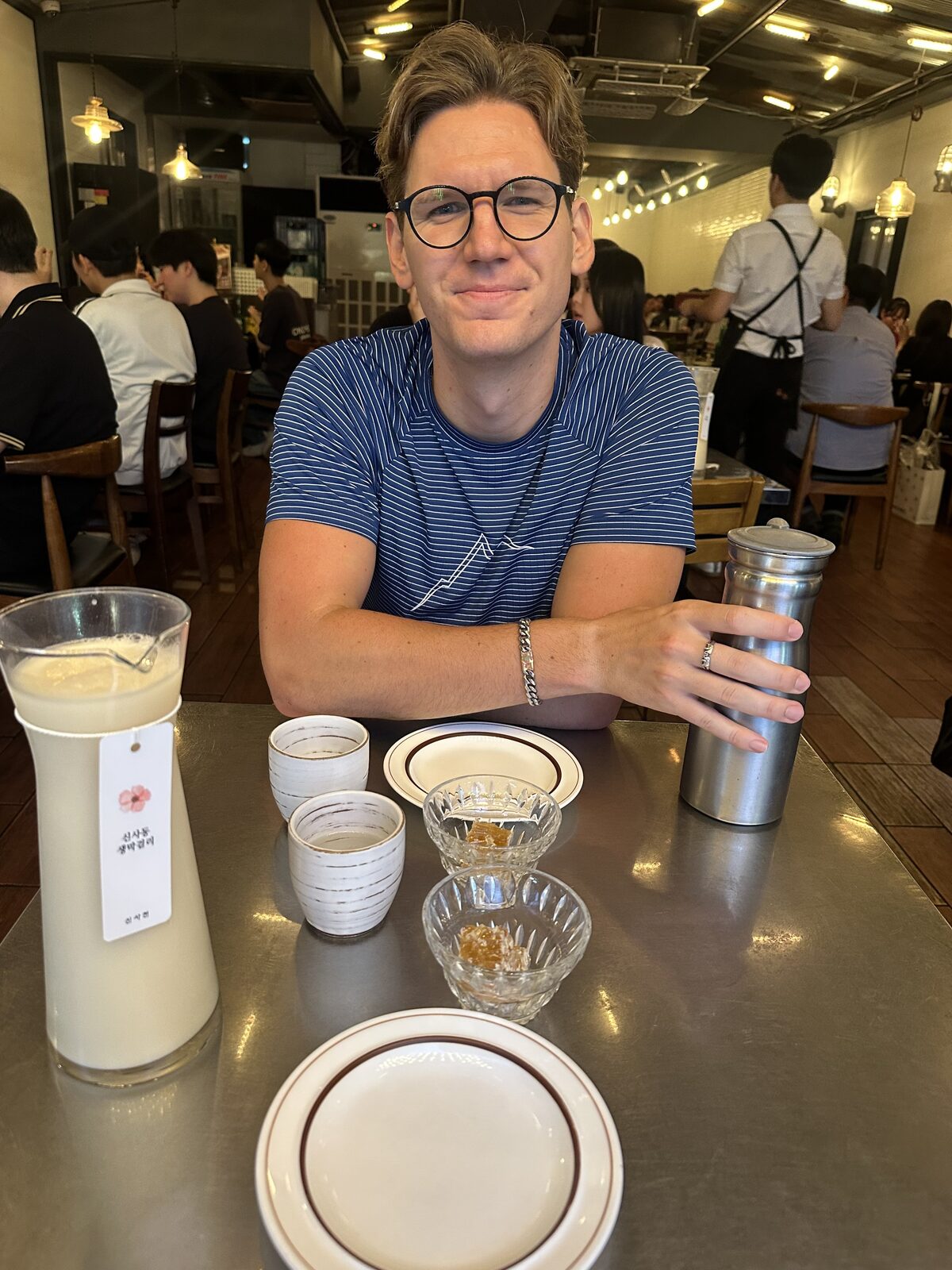 Honeycomb makgeolli