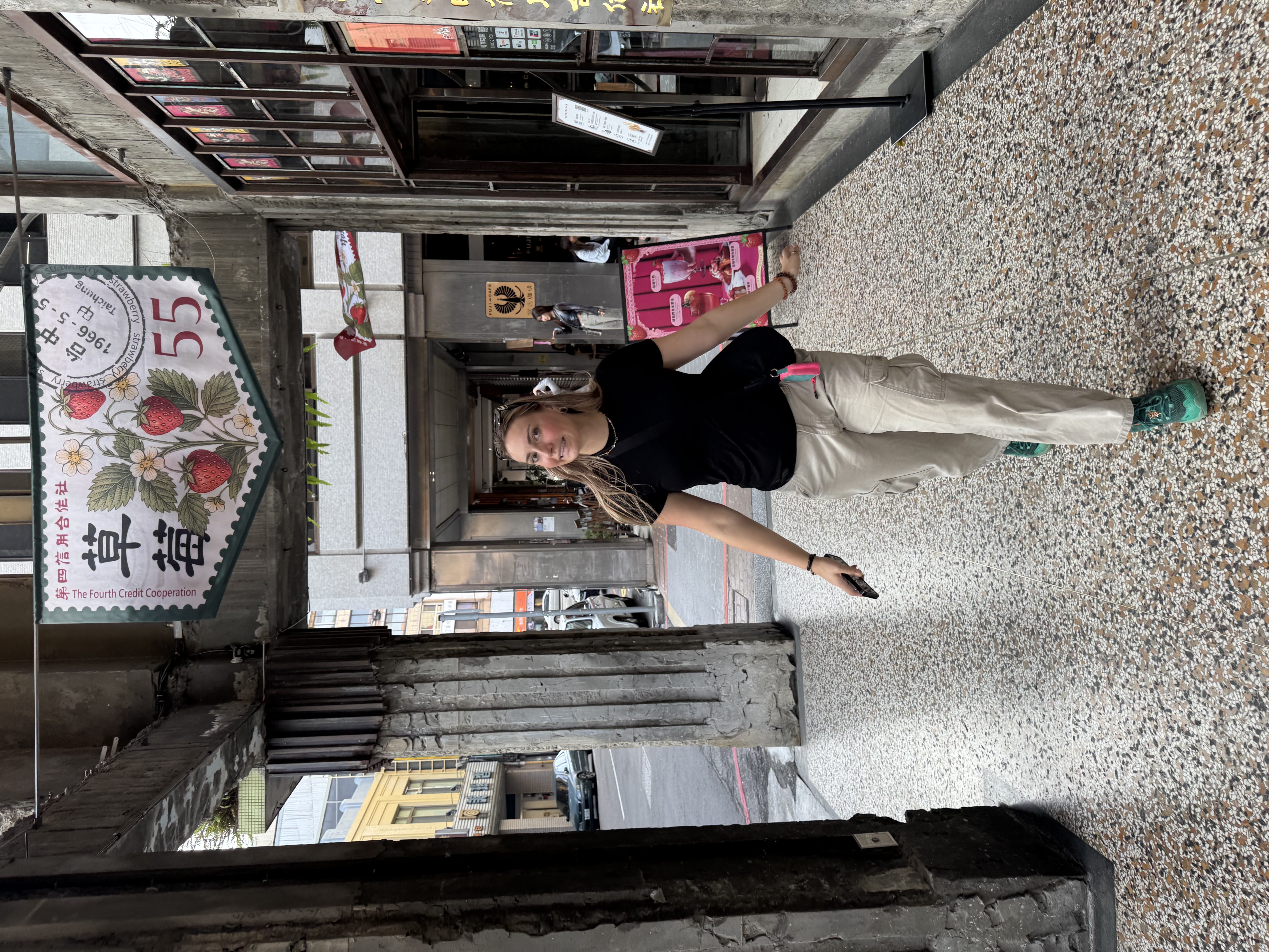 Meg before she knew the danger